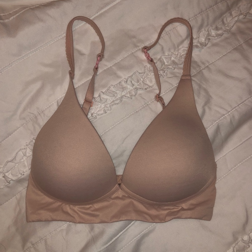 Pink bra